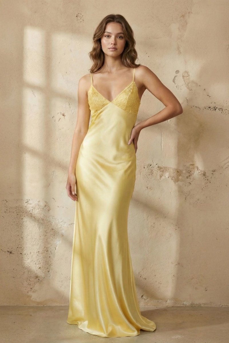 Celeste | Women's Satin Prom Dress oaklynwear